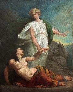 Original Antique Oil Painting Attributed To Henri Fantin-Latour c. 1880 - Picture 1 of 13
