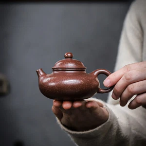 180cc True Yixing Zisha Clay Tea Pot Handmade Master Pot Marked Chinese Teapots - Picture 1 of 12