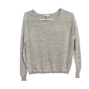 Maglione pullover girocollo Joie donna taglia S S beige himmer metallizzato H16-K1710 - Foto 1 di 8