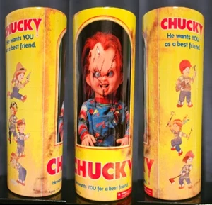 Vaso delgado con paja y tapa Chucky Friends to the End Goodguy 20 oz - Imagen 1 de 6