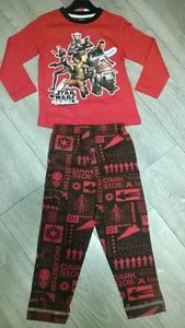 Red Star Wars Rebels nightwear pyjamas sleepwear set NEW Boys & Girls Age 4 6 - Picture 1 of 1