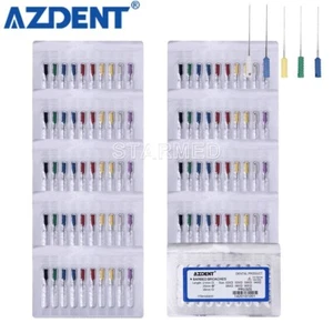 20Pack AZDENT Dental Barbed Broaches Root Canal Pupl Tissue Removing 25mm - Imagen 1 de 13