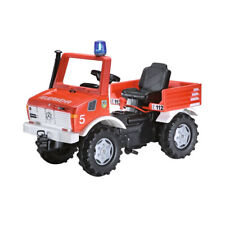 Rolly Toys Kinder Spielzeug Tretauto Feuerwehrauto Feuerwehr Unimog 036639