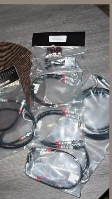 96 00 Honda Civic ek línea de freno pliegue kit con líneas de tambor trasero de línea de acabado Foto 1 de 4