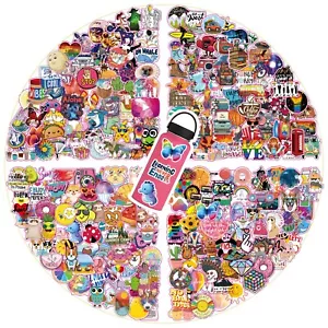 300 Skateboard Aufkleber Bombe Vinyl Laptop Gepäck Aufkleber Dope Sticker - Bild 1 von 8