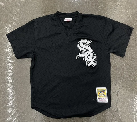 Bo Jackson Chicago White Sox Mitchell & Ness Batting Practice BP Jersey Sz 40 M Cover