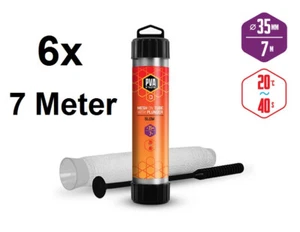 Pva Malla Red - 42 Metros Set Tubo En 35mm Incl. Empujador Pva Bolsa Carpa Forro - Imagen 1 de 1