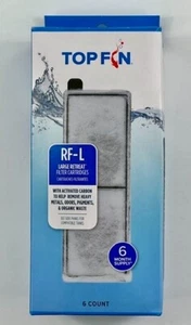 Top Fin Large Retreat RF-L Filter Refill Cartridges - 5 COUNT - Free Ship  NC6 - Picture 1 of 4