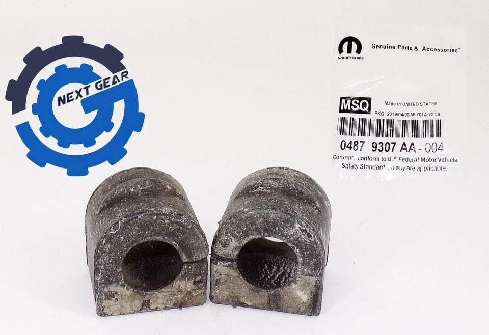 Nuevo juego de 2 bujes estabilizadores OEM Mopar 2001-2006 Sebring Stratus 04879307AA Foto 1 de 4