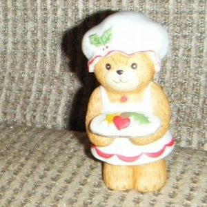 1982 CHRISTMAS COOKIES BEAR FIGURINE Lucy & Me Lucy and Me Lucy Riggs Enesco - Picture 1 of 1