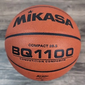Mikasa BQ110 Basketball Compact 28.5 Premium Composite Leather Inflate 7 To 9 Lb - Picture 1 of 8