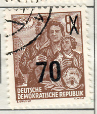 Germany - DDR - 1954 Definitives - Five-Year Plan Surcharged 70/84 Pfg