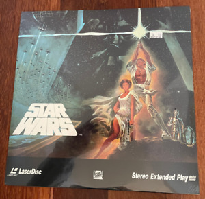 Vintage 1983 Star Wars Laser disc video CBS FOX Extended Play Sealed MINT