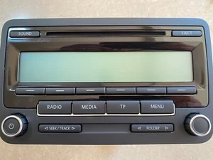 Volkswagen Double Din Head Unit VW-1K0 035 186 AA Blaupunkt - Picture 1 of 5