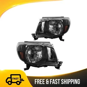2x Front Headlight Assembly Left RightFits 2005-2011 Toyota Tacoma - Picture 1 of 13