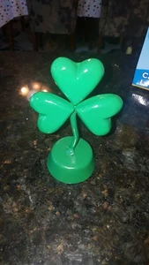 Hand made  Aluminum Clover  Irish leprechaun,mancave,st patricks day recycled  - Picture 1 of 5