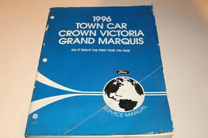 Genuine 1996 Town Car, Crown Vic, Grand Marquis Service Manual - Picture 1 of 6