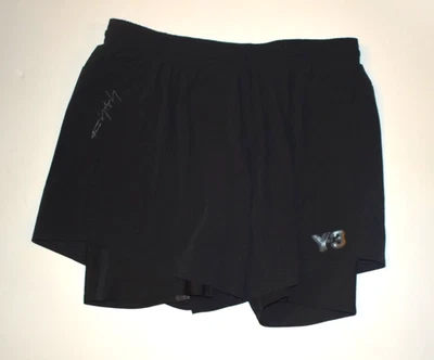 Pantalones Cortos Bermudas Adidas Y-3 Para Hombre Talla M Negros Ropa Activa Diseñador Foto 1 de 4