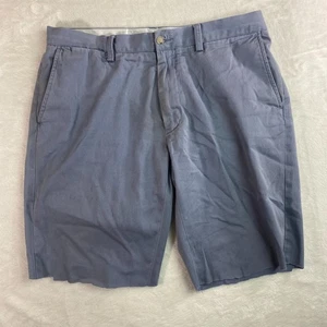 Pantaloncini chino Polo Ralph Lauren vestibilità classica 34x10 grigio taglio pantaloni Y2K - Foto 1 di 10