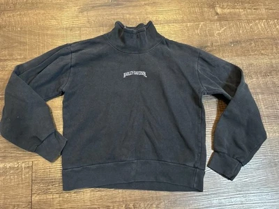 Женский свитер Harley Davidson с черепаховым вырезом и длинным рукавом размер средний - Изображение 1 из 4