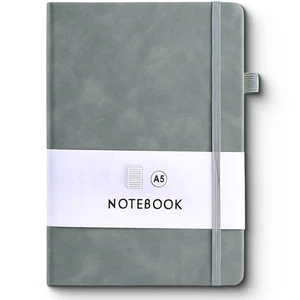 A5 Ruled Notebook [Choose from 5 Colors] Diary, Record Book, Laconic Planner - Picture 1 of 6