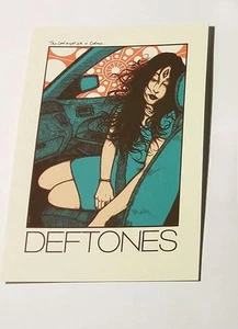 DEFTONES "PASSENGER" SCREEN PRINTED MINI ART PRINT BY JERMAINE ROGERS - Picture 1 of 1