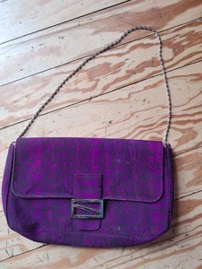 Diane Gilman Satchel Shoulder Bag Reminds Me Of Betsey Johnson - Picture 1 of 2
