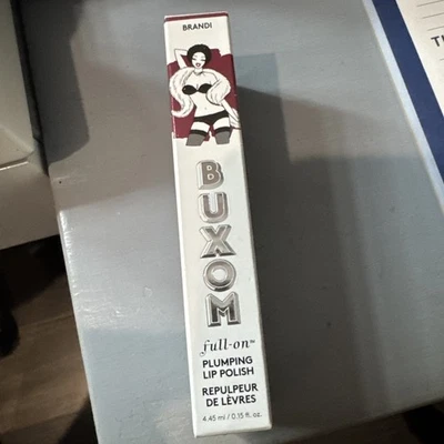NIB Buxom Full-On Plumping Lip Polish Gloss Brandi 0.15 Oz - Image 1 of 2