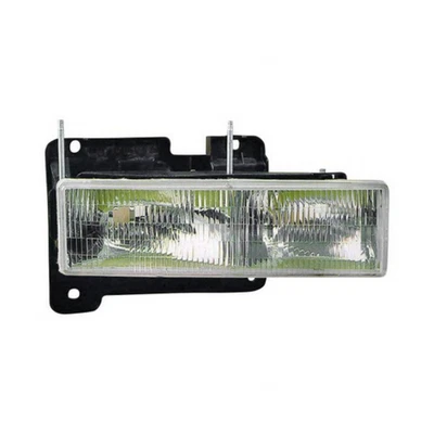 For GMC C3500 HD Headlight 1991-2002 Passenger Side Composite Halogen GM2503101 - Image 1 of 4