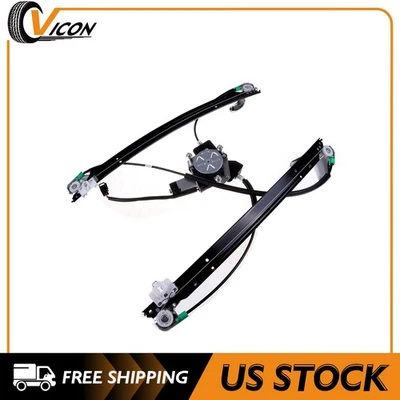 For 2001-2003 Chrysler Dodge Caravan Power Window Regulator w/ Motor Front Left Foto 1 de 4