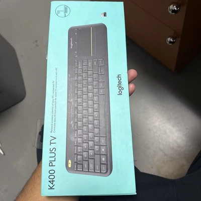 Logitech K400 Plus keyboard RF Wireless - Black With Dongle - Image 1 of 2