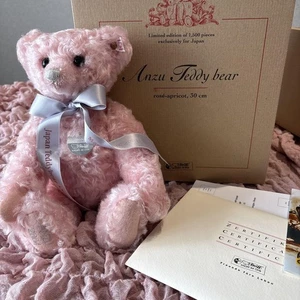 Steiff Anzu Teddy Bear Rose Apricot 30cm 2004 Limited 1500 - Picture 1 of 7