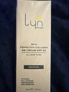 Nuevo Lyn Skincare Perfection Colágeno BB Crema FPS 50, Todo Tipo de Piel - Mediano - Imagen 1 de 2