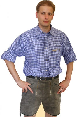 ARNOLD WEISS Scout pantaloni corti in pelle con cintura pantaloncini in pelle vari colori taglie