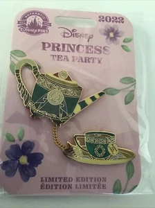 2022 Disney Princess Tea Party Brave Merida tazza da tè LE 4000 set 2 spille NUOVO - Foto 1 di 4
