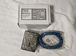 SlingLink Turbo W1 Model SL300-100 Powerline Adapter Ethernet - Bild 1 von 6