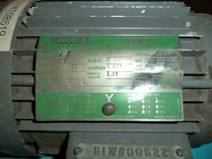 Lincoln, 2HP, 230/460v, 3440RPM, 60Hz, Phase 3, 6.0Amp - Picture 1 of 3