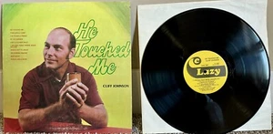 CLIFF JOHNSON He Touched Me Vinyl Record Album SIGNED & PERSONALIZED - Picture 1 of 3