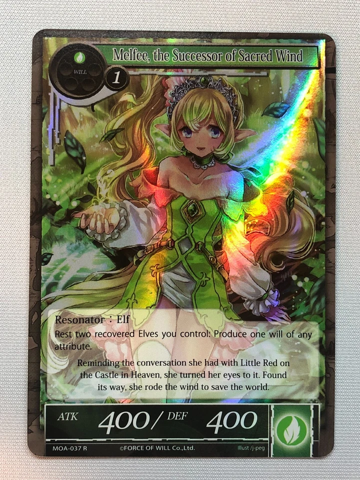 Force of Will The Millennia of Ages Melfee, the Successor of Sacred Wind Foil - Image 1 of 1