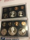 Lot of 2 1974 New Zealand Cased Proof Set Silver Dollar