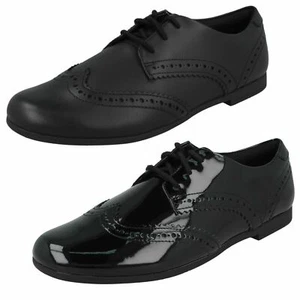 Girls Clarks School Shoes 'Scala Lace' - Picture 1 of 20
