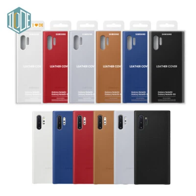 Capa de couro original Samsung oficial Galaxy Note10+ 5G (EF-VN975) - Imagem 1 de 4