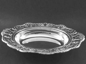 Vintage Wallace GRAND VICTORIAN Silverplate Oval Serving Bowl #1651 - Picture 1 of 5