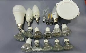 Job lot of  19 x various light bulbs
