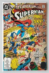 The Adventures of Superman # 489 FN+ - Bild 1 von 1