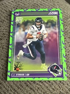 2024 Panini Score Halloween Green Bats C J Stroud 109 Houston Texans 2-X - Bild 1 von 2
