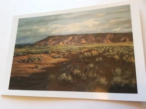 Armon Valoy Easton Promotional Art Post Card Antelope Vernal Midway Utah Artist - Picture 1 of 4