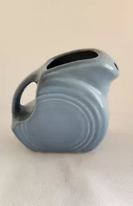 Vintage Fiestaware Blue Periwinkle Mini Disc Pitcher 5oz - Picture 1 of 8