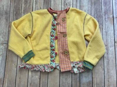Cárdigan Matilda Jane talla 6 Home Grown Miss Sunshine chaqueta polar amarilla B9 Foto 1 de 4