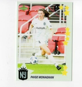 2021 Parkside NWSL Vol. 2 Paige Monaghan RC #S18 Stars New York Gotham SP - Picture 1 of 2